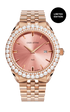 Trulli ll / President Bracelet, Rose Gold Color, Swiss Movement.