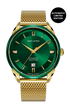 "Lago di Como" Automatic  - Mesh Strap / Swiss Movement